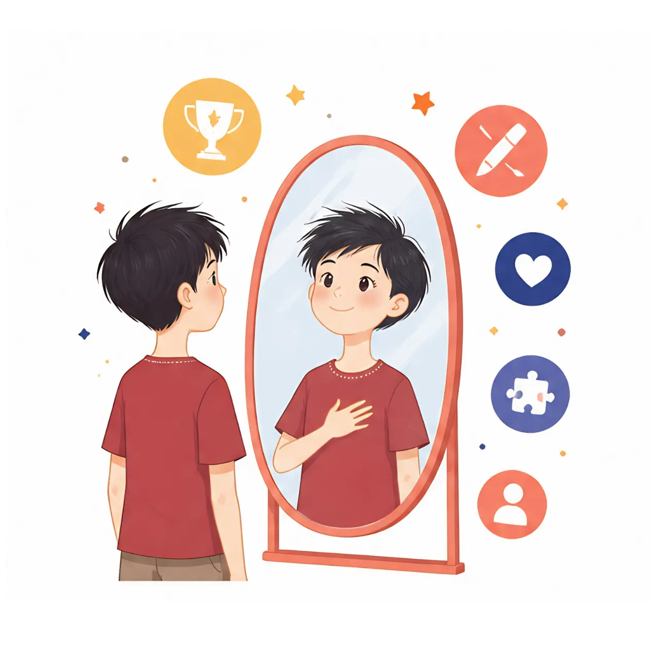 นักเรียนกำลังทำแบบประเมิน CliftonStrengths® เพื่อค้นพบจุดแข็งและตัวตนที่แท้จริง
